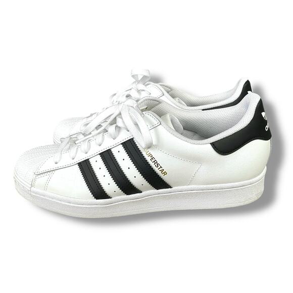 Men’s adidas Originals Superstar Sneakers Sz 10 Cloud White Core Black Worn Once